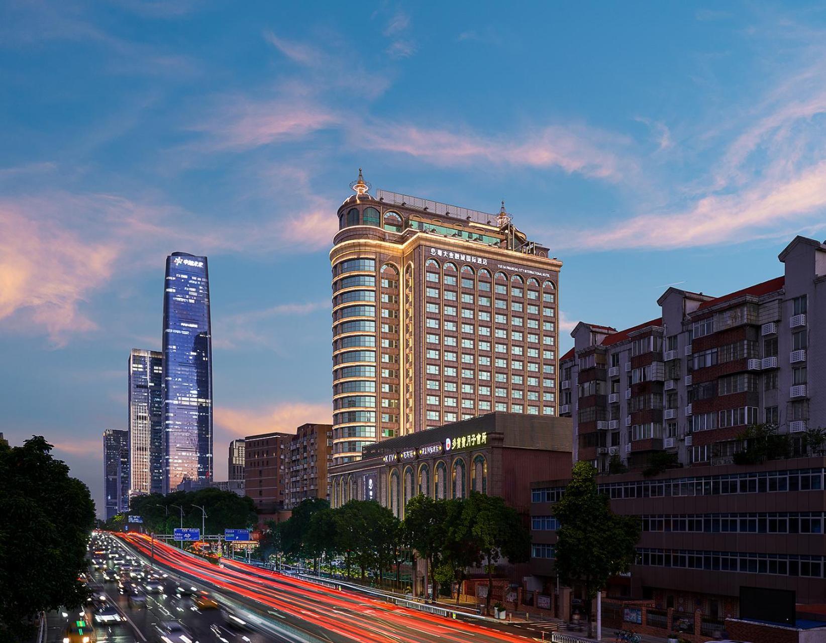 Yueda Financial City International Hotel Cantón Exterior foto